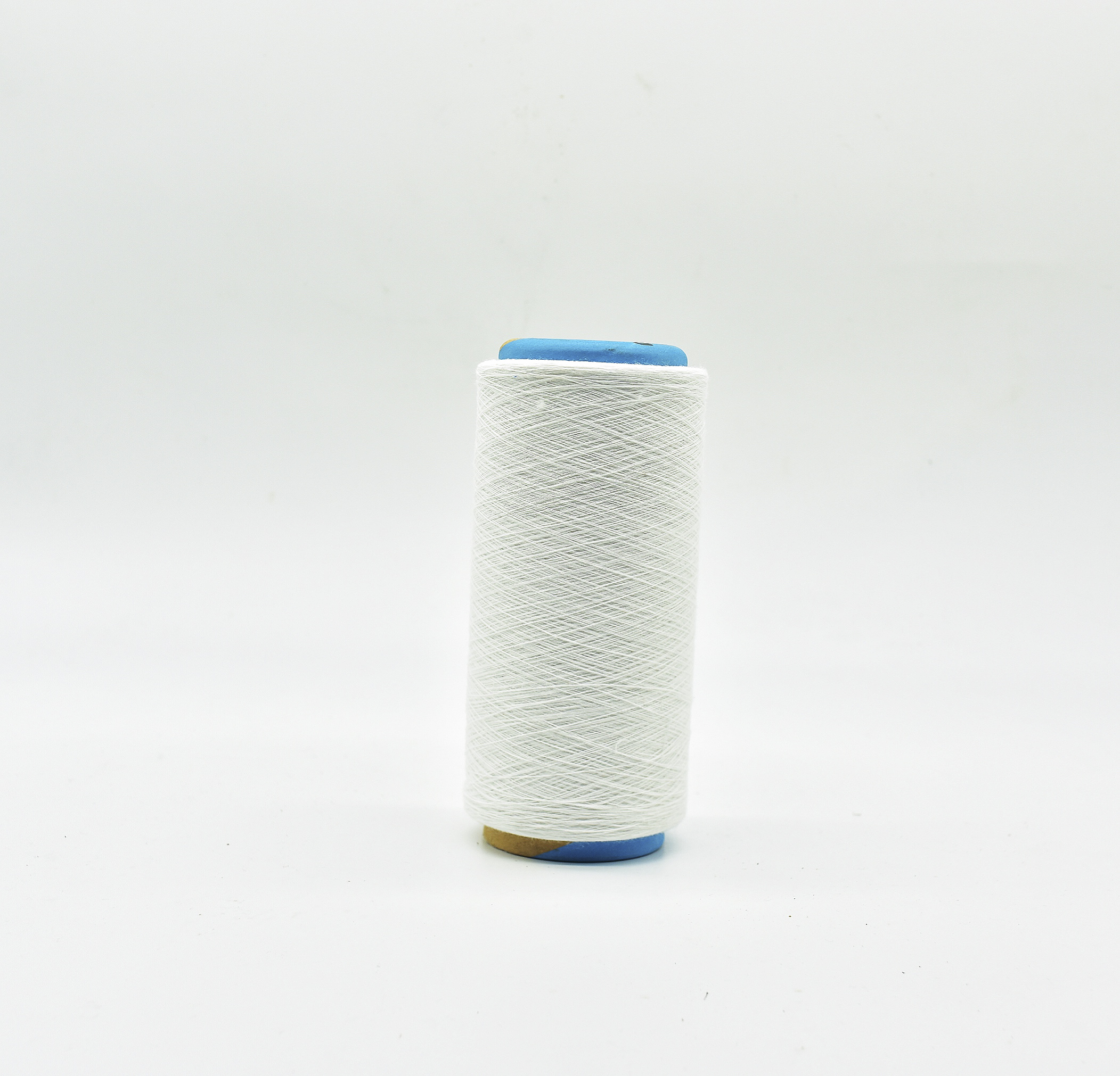 NE 28S optical white recycled cotton polyester yarn for weaving 